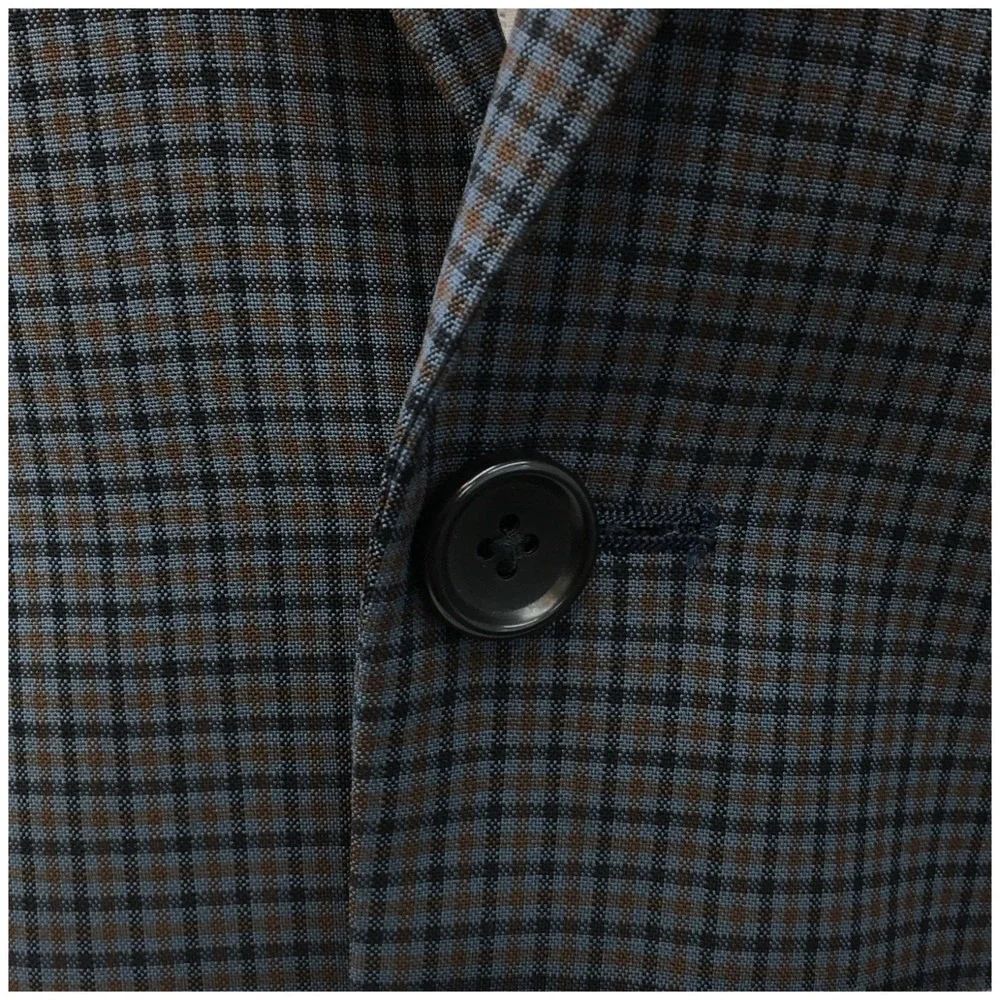 NORDSTROM Mens Wool Blazer Sport Coat Casual Jacket Size 38R Classic‎ Suit